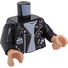 LEGO Svart Minifigur Kropp (973 / 76382)