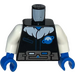 LEGO Black Minifig Torso with Ice Planet Jacket (973)