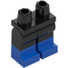 LEGO Black Minifigure Hips and Legs with Blue Feet (3815 / 21019)