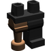 LEGO Schwarz Minifigure Hüften mit Bright Green Beine (3815 / 73200)