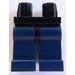 LEGO Schwarz Minifigure Hüften mit Dark Blau Beine (3815 / 73200)