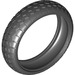 LEGO Black Motorbike Tire Ø75.1 (80542)