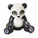 LEGO Czarny Panda z Zielony Oczy I Lawenda Paws (67396 / 100631)