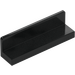 LEGO Black Panel 1 x 4 with Rounded Corners (30413 / 43337)