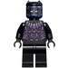 LEGO Schwarz Panther mit Lila und Lavendel Highlights Minifigur