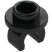 LEGO Black Plate 1 x 1 Round with Clip (5264)