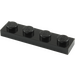 LEGO Schwarz Platte 1 x 4 (3710)