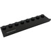 LEGO Zwart Plaat 2 x 8 met Deur spoor met Wit &#039;PERFORMANCE&#039; (Rechts) Sticker (30586)