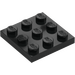 LEGO Black Plate 3 x 3 (11212)