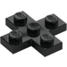 LEGO Black Plate 3 x 3 Cross (15397)