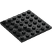 LEGO Black Plate 6 x 6 (3958)