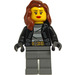 LEGO Noir Prisonnier Escapee Helper (Femelle) Minifigurine