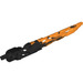 LEGO Black Protector Sword with Orange Blade (24165)