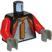 LEGO Zwart Racers Torso (973)