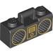 LEGO Zwart Radio met Gold Trim en iPod (34581)