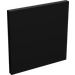LEGO Black Roadsign Clip-on 2 x 2 Square with Black Chevron with Open &#039;U&#039; Clip (15210)