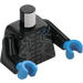 LEGO Black Ronan the Accuser with Dark Azure Head Minifig Torso (973 / 76382)