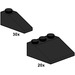 LEGO Black Roof Tiles Set 10055