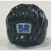 LEGO Black Royal Guard Bearskin with Blue &#039;BR&#039; Pattern (13845)