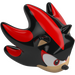 LEGO Black Shadow the Hedgehog Head with Open Mouth (109387)