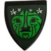 LEGO Black Shield - Triangular with Te Fiti (Green) Sticker (3846)