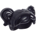 LEGO Black Short Hair with Ponytails and Fringe (5039 / 35701)