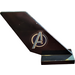 LEGO Black Shuttle Tail 2 x 6 x 4 with Avengers Logo on Right Side Sticker (6239)