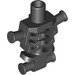 LEGO Black Skeleton Torso Thick Ribs (29980 / 93060)