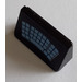 LEGO Black Slope 1 x 2 (31°) with Blue Keyboard Sticker (85984)