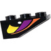 LEGO Black Slope 1 x 3 (25°) Inverted with Eye Both Sides (Right) Sticker (4287)