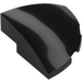 LEGO Black Slope 1 x 3 x 3 Curved Round Quarter  (76797)