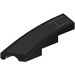 LEGO Black Slope 1 x 4 Angled Left with Silver Lines in H-shape Sticker (5415)