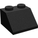 LEGO Schwarz Steigung 2 x 2 (45°) mit Schwarz Gitter (60186 / 69607)