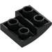 LEGO Black Slope 2 x 2 x 0.7 Curved Inverted (32803)