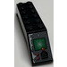 LEGO Noir Pente 2 x 2 x 10 (45°) Double avec Target Screen, Joystick et 2 Rouge Boutons Autocollant (30180)