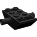 LEGO Noir Pente 2 x 4 (45°) Double Inversé avec Pins (15647 / 30390)