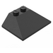 LEGO Black Slope 3 x 4 Double (45° / 25°) (4861)