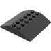 LEGO Zwart Helling 6 x 6 (25°) Dubbele (4509)