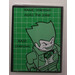 LEGO Zwart Helling 6 x 8 (10°) met Batman Joker Sticker (4515)