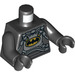 LEGO Black Space Batsuit Minifig Torso (973 / 76382)