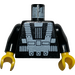 LEGO Schwarz Spaceman Minifigur Torso (973)