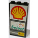 LEGO Black Stickered Assembly with Shell Gas Pump Sticker