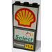 LEGO Musta Stickered Assembly with Shell Gas Pump Sticker