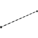 LEGO Schwarz Schnur mit Coupling Punkte und Ende Noppen 1 x 21 (1155 / 63141)