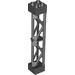 LEGO Black Support 2 x 2 x 10 Girder Triangular Vertical (Type 3 - 3 Posts, 2 Sections) (58827)