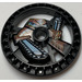 LEGO Black Technic Disk 5 x 5 with Chainsaw (32362)