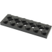 LEGO Zwart Technic Plaat 2 x 6 met Gaten (32001)