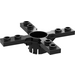 LEGO Black Technic Rotor 4 Blade 7 Diameter (2906)