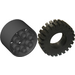 LEGO Black Technic Tyre Ø62.4 X 20 with Technic Hub Ø30.4 X 20