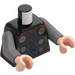 LEGO Black Thor with Black Suit and Minifig Torso (973 / 76382)